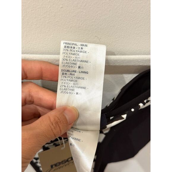 Louis Vuitton Pull On Low Rise Bikini Bottoms Monogram Black/White FR 40 / US 8 - Picture 4 of 4